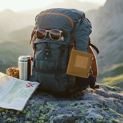 حافظة خريطة مع حقيبة تكتيكية مقاومة للماء ومتعددة الوظائف مع نافذة شفافة مقاس 13 × 10 بوصة لقراءة الخريطة أثناء التنزه في الهواء الطلق أو المشي لمسافات طويلة، أكسفورد 1000D + مادة TPU المقاومة للماء in Kuwait