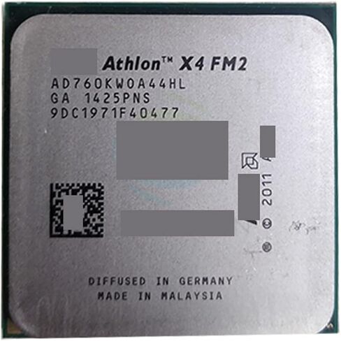 معالج وحدة المعالجة المركزية X4 760 760K X4-760K AD760KWOA44HL رباعي النواة 3.8 جيجا هرتز 4 ميجابايت 100 واط مقبس FM2 in Saudi Arabia