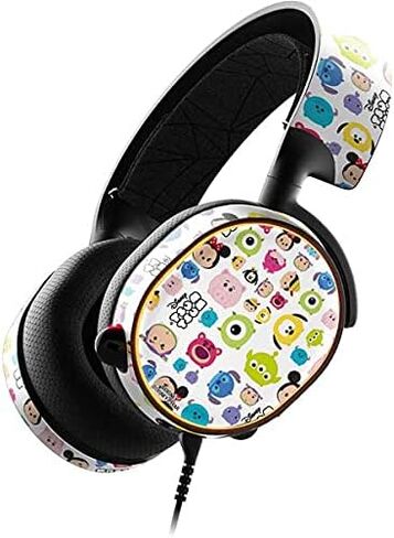 Skinit Decal Audio Skin Compatible with SteelSeries Arctis 5 - Officially Licensed Disney Tsum Tsum Disney Characters Design in Saudi Arabia
