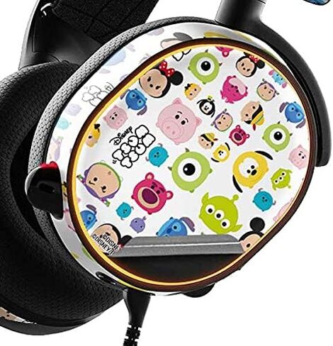 Skinit Decal Audio Skin Compatible with SteelSeries Arctis 5 - Officially Licensed Disney Tsum Tsum Disney Characters Design in Saudi Arabia