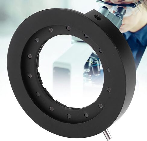 Microscope Iris Adapter, Optical Diaphragm for Microscope, Aperture Adjustable Lens for Any Microscope Enthusiast (SK25) in Saudi Arabia