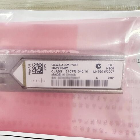 Original GLC-LX-SM-RGD 1000BASE-LX/LH SFP - Rugged Industrial-Grade 1G Transceiver - 10km SMF, Duplex LC Connector (New Sealed) in Saudi Arabia