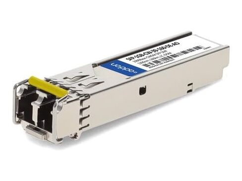 Compatible SFP Transceiver, 1G CWDM 1410nm, 160km Range, Single-Mode Fiber, Duplex LC Connector, TAA Compliant in Saudi Arabia