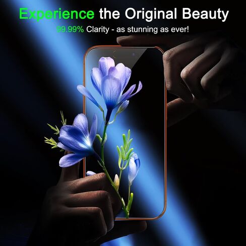 3 Pack Screen Protector for iPhone 17 Pro Max 6.9 Inch + 3 Pack Camera Lens Protector, Ultra HD Tempered Glass, Military Grade Shatterproof, Scratch Resistant, Case Friendly in Saudi Arabia