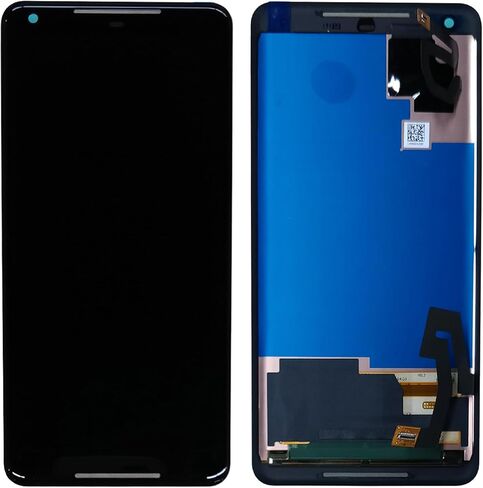 [الإصدار الأمريكي] مجموعة محول الأرقام لشاشة LCD تعمل باللمس الجديدة من Vvsialeek لجهاز Goo-gle Pixel 2 XL [6.2 بوصة] G011C مع مجموعة أدوات الإصلاح الفنية - وظيفة بصمة الإصبع in Kuwait