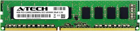 بديل A-Tech 4 جيجابايت لميكرون MT18JSF51272AZ-1G6 - DDR3 1600 ميجا هرتز PC3-12800E ECC غير مخزن UDIMM 240-Pin 2Rx8 1.5V - عصا ذاكرة الوصول العشوائي لخادم واحد (MT18JSF51272AZ-1G6-ATC) in Kuwait