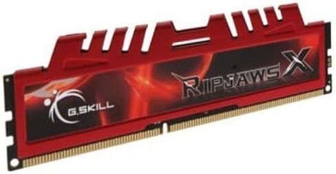 G.Skill 8 جيجابايت (1 × 8 جيجابايت) DDR3 PC3-14900 سلسلة RipjawsX (10-11-10-30) وحدة واحدة لذاكرة سطح المكتب طراز F3-14900CL10S-8GBXL in Kuwait