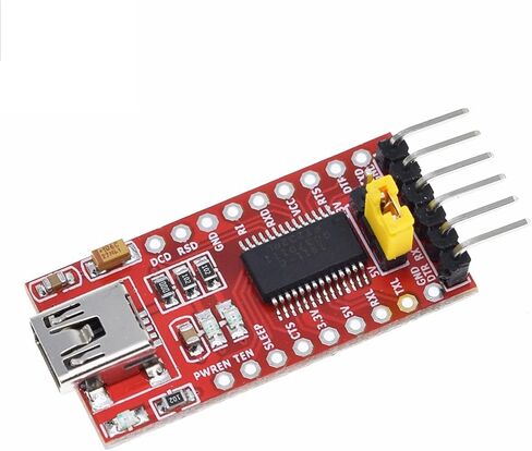 USB إلى TTL FT232RL FTDI USB 3.3 فولت 5.5 فولت إلى TTL وحدة مهايئ تسلسلي لـ FT232 Pro USB صغير إلى TTL 232 in Saudi Arabia