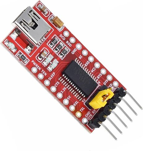 USB إلى TTL FT232RL FTDI USB 3.3 فولت 5.5 فولت إلى TTL وحدة مهايئ تسلسلي لـ FT232 Pro USB صغير إلى TTL 232 in Saudi Arabia