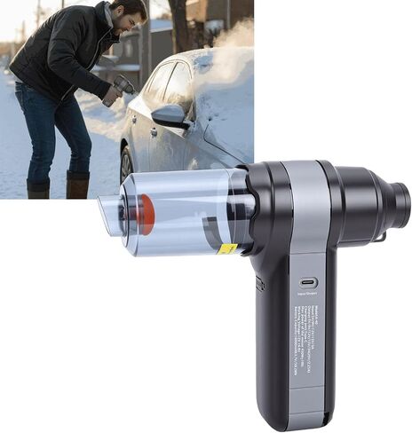 Sanpyl Compressed Air Duster, 90000RPM Super Power Electric Air Duster, Cordless Dust Blower for Computer Keyboard Car Cleaning, with Power Bank Function in Saudi Arabia