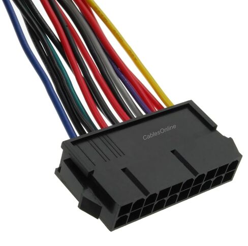 CablesOnline, 8 inches 20-Pin to 2X 6-Pin, ATX Power Supply to at Motherboard Converter Cable, PC-009C in Saudi Arabia