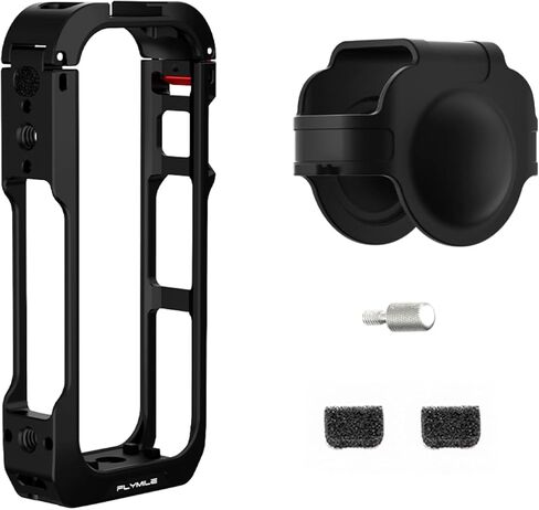 حافظة معدنية واقية لملحقات الهواء Insta360 X4، قفص من الألومنيوم بإطار متعدد الوظائف مع هيكل أقوى، ومحول سريع التحرير in Saudi Arabia