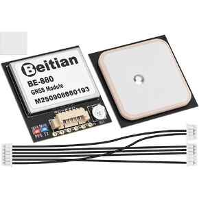 BE-180 GPS Module Upgraded M10050 Chip GNSS Board Support GPS, Galileo, BDS Three-Mode Positioning for FPV Drone Fixed-Wing UAV Racing Robots Driving Precision Agriculture IoT in Saudi Arabia
