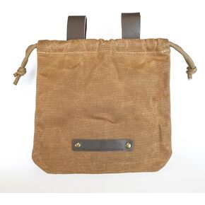 حقيبة The Bear Essentials Outdoors Co. Pack Pouch، حقيبة الورك القماشية المشمعة، حقيبة الزورق، حقيبة العلف - OD أخضر، بني - صغير، كبير in Kuwait