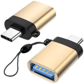 USB C to USB A Adapter Pack of 4PCS, High Speed USB Converter for Android Phones, Car Play, U Disks in Saudi Arabia