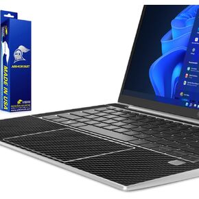 غلاف من الفينيل من ArmorSuit MilitaryShield مصنوع من ألياف الكربون باللون الأسود لجهاز HP Elitebook 845 G9 (14 بوصة) - مسند راحة اليد ولوحة اللمس in Kuwait