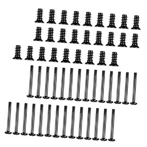 60pcs Computer Case Cooling Fan Screw Set Carbon Steel Air Cooler Mount Screws Compatible with PC Fans for Desktop Assembly and Repair in Kuwait