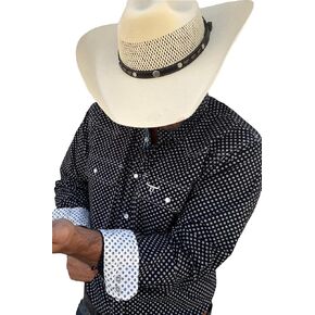 قميص Drover Cowboy Threads للرجال بأكمام طويلة، من سلسلة Signature Series in Kuwait