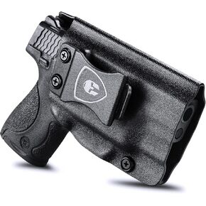 M&P 9 Shield M2.0 Integrated Crimson Trace RED/Green Laser NTS Holster - Not Fit M&P Shield and Crimson Trace Laser Install Separately - Inside Waistband Concealed Carry, Adj. Cant & Retention in Kuwait