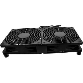 Dual USB Cooling Fans Small Computer Case Fan with Speed Compact Design for Routers Laptops Cooling Heat Dissipation in Kuwait