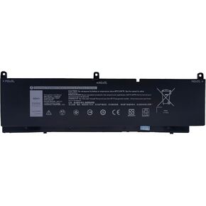 C903V Battery Replacement for Dell Precision 7550 7750 7560 7760 Dell P44E P93F P44E001 P44E002 P93F001 P93F002 Laptop PKWVM 0CR72X CR72X 0447VR 68ND3 [11.4V 68Wh] in Kuwait