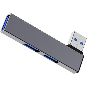 90 درجة USB نوع C محاور محطة إرساء 4 ميناء نقل البيانات المتوسع سريع USB3.0 لأجهزة الكمبيوتر المحمول متعدد المنافذ محول in Kuwait