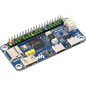 لوحة تطوير وحدة التحكم الدقيقة RP2350-PiZero بناءً على Raspberry Pi RP2350، واجهة DVI المدمجة، فتحة بطاقة TF ومنفذ PIO-USB، متوافقة مع رأس Raspberry Pi 40PIN GPIO، فلاش 16 ميجابايت in Kuwait