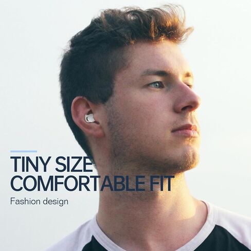 سماعات رأس للنوم غير مرئية، سماعات أذن للنوم للنوم الجانبي، سماعات أذن مريحة تحجب الضوضاء أثناء النوم، سماعات أذن بلوتوث 5.3 لاسلكية مفتوحة للنوم والقيادة وركوب الدراجات - رمادي A4 in Kuwait