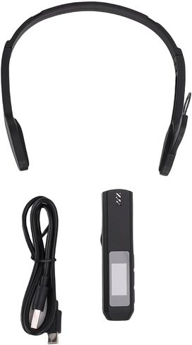 Dpofirs Head Mounted Camera, 2.7K Ultra HD Recording with 0.96 Inch Color Display and WiFi APP Control, for Meetings Travel Sports in Saudi Arabia