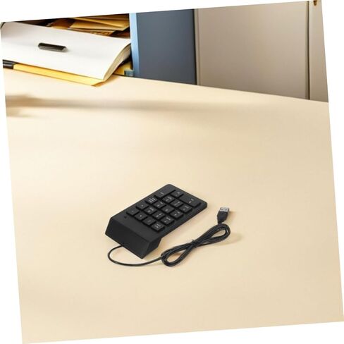 Kisangel 2pcs Portable USB Numeric Keypad 18-Key Mechanical Number Pad Keyboard for Financial Accounting Data Entry Compatible with Laptop Desktop PC in Saudi Arabia