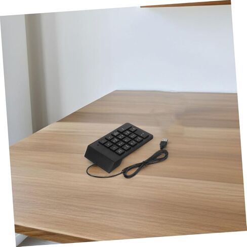 Kisangel 2pcs Portable USB Numeric Keypad 18-Key Mechanical Number Pad Keyboard for Financial Accounting Data Entry Compatible with Laptop Desktop PC in Saudi Arabia