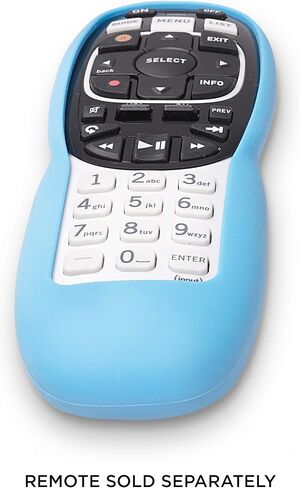 THE CIMPLE CO - حافظة جهاز التحكم عن بعد المتوافقة مع DirecTV - RC70، RC70H، RC71، RC71H، RC72، RC73، وRC73B - جلد واقي مطاطي - كم أزرق غير قابل للانزلاق - عبوة واحدة in Kuwait