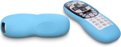 THE CIMPLE CO - حافظة جهاز التحكم عن بعد المتوافقة مع DirecTV - RC70، RC70H، RC71، RC71H، RC72، RC73، وRC73B - جلد واقي مطاطي - كم أزرق غير قابل للانزلاق - عبوة واحدة in Kuwait