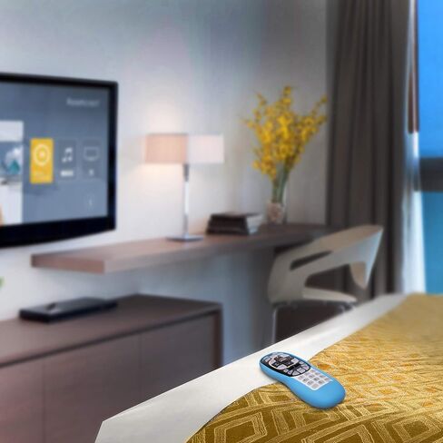 THE CIMPLE CO - حافظة جهاز التحكم عن بعد المتوافقة مع DirecTV - RC70، RC70H، RC71، RC71H، RC72، RC73، وRC73B - جلد واقي مطاطي - كم أزرق غير قابل للانزلاق - عبوة واحدة in Kuwait