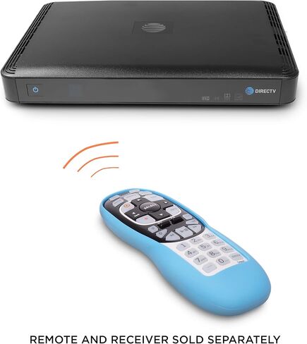 THE CIMPLE CO - حافظة جهاز التحكم عن بعد المتوافقة مع DirecTV - RC70، RC70H، RC71، RC71H، RC72، RC73، وRC73B - جلد واقي مطاطي - كم أزرق غير قابل للانزلاق - عبوة واحدة in Kuwait