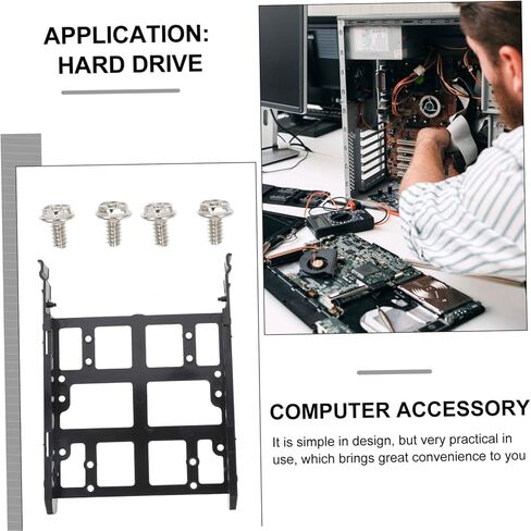 ARTIBETTER حامل القرص الصلب SSD تصاعد قوس 2.5/3.5 بوصة تصميم خليج محرك الأقراص لأجهزة الكمبيوتر المكتبية in Kuwait