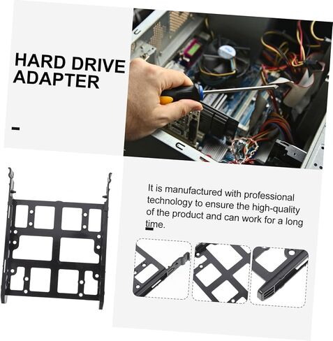 ARTIBETTER حامل القرص الصلب SSD تصاعد قوس 2.5/3.5 بوصة تصميم خليج محرك الأقراص لأجهزة الكمبيوتر المكتبية in Kuwait