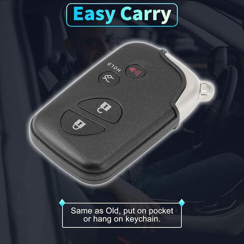 X AUTOHAUX HYQ14AAB 314.3MHz Replacement Keyless Entry Remote Smart Key Fob for Lexus ES350 GS300 GS350 GS430 GS450h GS460 IS250 IS350 LS600h No.271451-0140/89904-30270/89904-50380 4 Buttons in Saudi Arabia