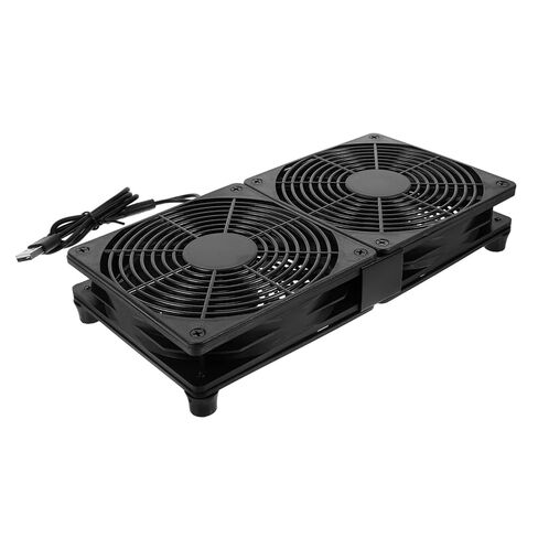 Gatuida Dual USB Computer Fans Ultra-Thin Cooling Fan for Case with Speed Control for Device Temperature Management and Overheating Prevention in Saudi Arabia