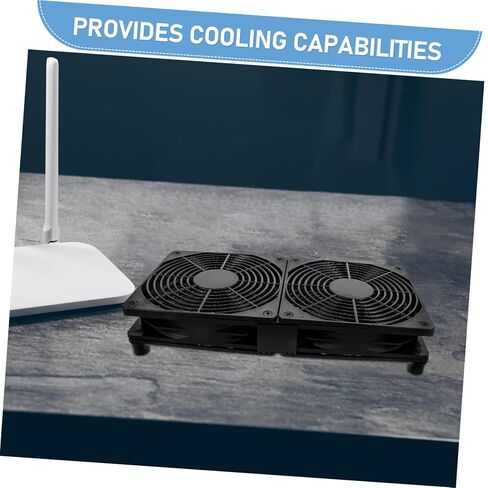 Gatuida Dual USB Computer Fans Ultra-Thin Cooling Fan for Case with Speed Control for Device Temperature Management and Overheating Prevention in Saudi Arabia