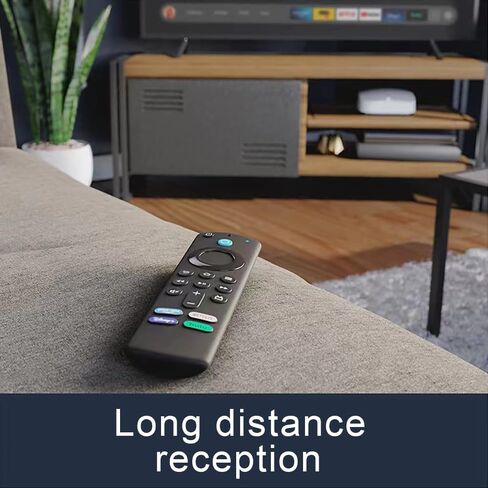 Replacement Remote for All Fire Series, TV Stick (HD, 4K, 4K Max, Lite), TV Cube and Omni, Insignia, Smart TVs, with Voice Control in Saudi Arabia