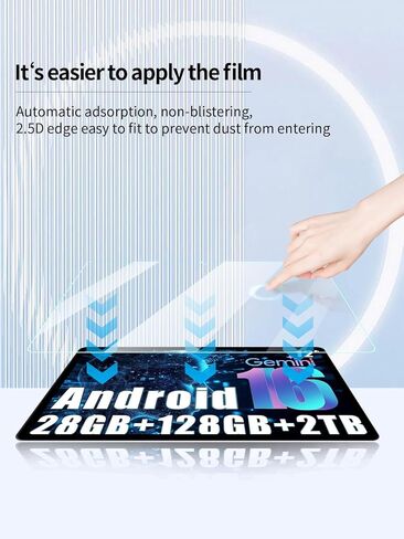 Screen Protector for Raemond K90 Android 16 12 inch Tablet, Anti-Scratch 9H Hardness Touch Sensitive 2.5D Rounded Edges Bubble Free Easy to Install,2 Pack. in Saudi Arabia