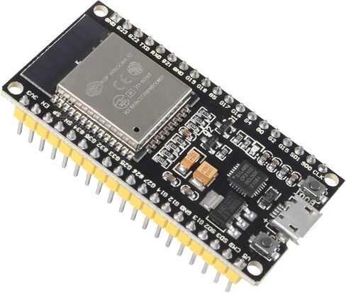 5 قطعة ESP32 38Pin مجلس التنمية ESP-32S معالج متحكم متكامل 2 في 1 متحكم ESP-WROOM-32 رقاقة CP2102 WiFi NodeMCU-32S ESP-WROOM-32 in Kuwait