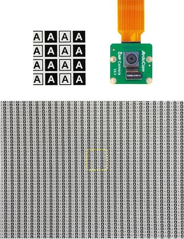 Arducam لوحدة كاميرا Raspberry Pi V2-8 ميجابيكسل، 1080 بكسل (RPI-CAM-V2 + كابل مرن 5.9 بوصة/150 مم + كابل Pi Zero) (عبوة من قطعتين) in Saudi Arabia