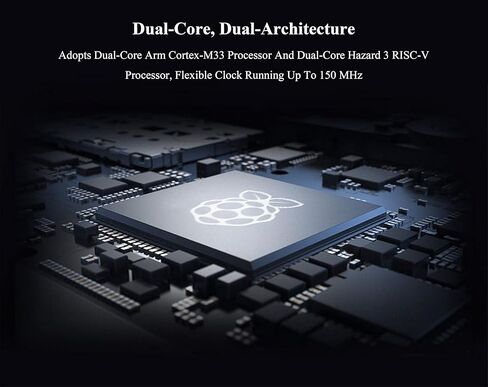 3PCS RP2350-Zero Mini Development Board, Based On RPi RP2350A Dual-Core & Dual-Architecture Microcontroller, 29 x Multi-Function GPIO Pins Type-C Connector, Support C/C++, MicroPython in Saudi Arabia