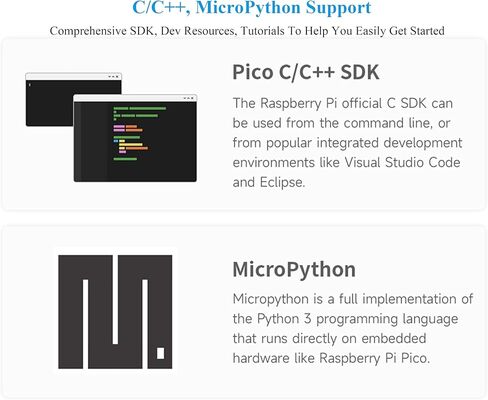 3PCS RP2350-Zero Mini Development Board, Based On RPi RP2350A Dual-Core & Dual-Architecture Microcontroller, 29 x Multi-Function GPIO Pins Type-C Connector, Support C/C++, MicroPython in Saudi Arabia