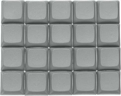 مجموعة أغطية مفاتيح PATIKIL PBT، 20 قطعة من لوحات المفاتيح الرقمية الميكانيكية الملونة، أغطية مفاتيح فارغة محمولة للعمل المكتبي اليومي، تصميم إبداعي للألعاب والترفيه، 10 ألوان in Kuwait
