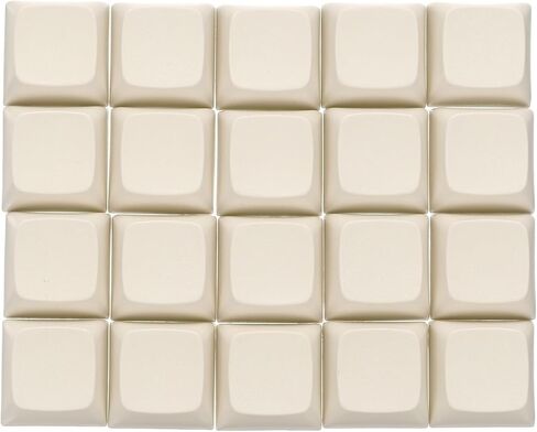 مجموعة أغطية مفاتيح PATIKIL PBT، 20 قطعة من لوحات المفاتيح الرقمية الميكانيكية الملونة، أغطية مفاتيح فارغة محمولة للعمل المكتبي اليومي، تصميم إبداعي للألعاب والترفيه، 10 ألوان in Kuwait