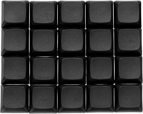 مجموعة أغطية مفاتيح PATIKIL PBT، 20 قطعة من لوحات المفاتيح الرقمية الميكانيكية الملونة، أغطية مفاتيح فارغة محمولة للعمل المكتبي اليومي، تصميم إبداعي للألعاب والترفيه، 10 ألوان in Kuwait