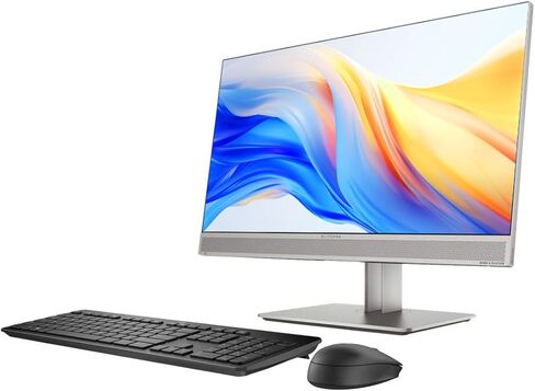 كمبيوتر مكتبي HP EliteOne 800 G5 الكل في واحد، شاشة 23.8 بوصة FHD (1920 × 1080)، الجيل التاسع Core i5-9500، 16 جيجابايت DDR4، 256 جيجابايت SSD، HDMI، DisplayPort، لوحة مفاتيح وماوس، Windows 11 Pro (متجدد) in Kuwait